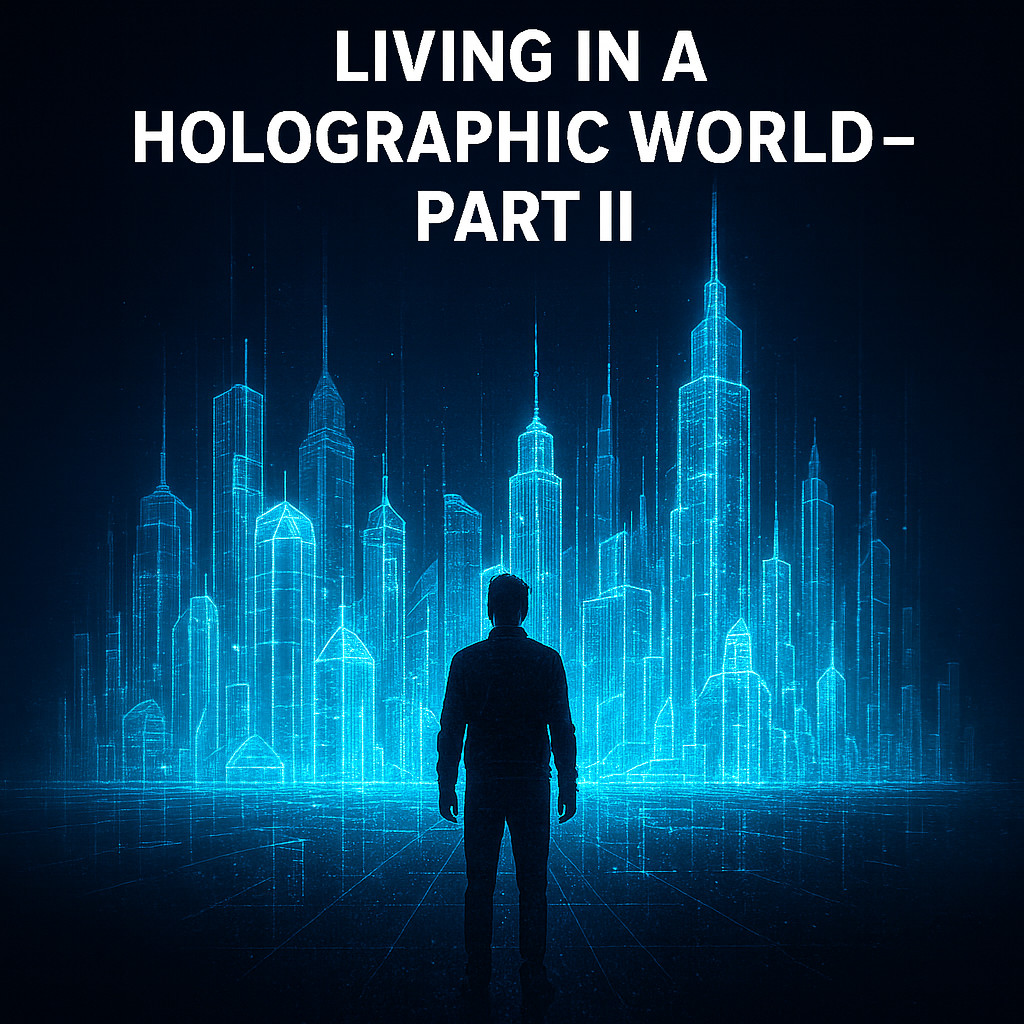 Could We Live in a Holographic World? Part II